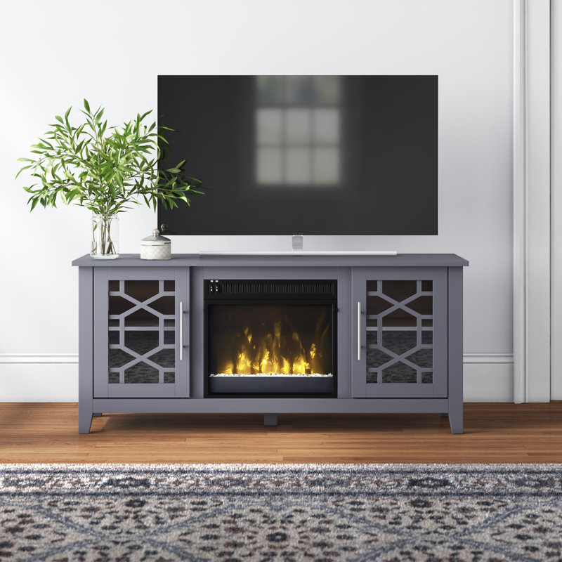 Three Posts™ Jennings TV Stand for TVs up to 60" with Fireplace